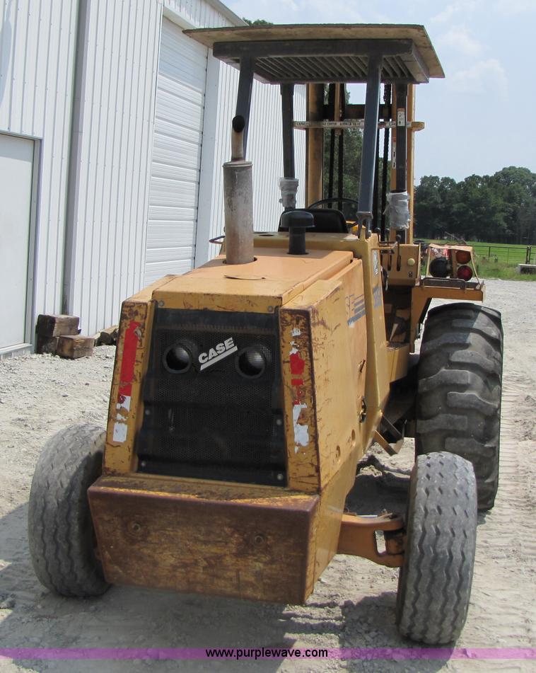 image for item 3459 1997 Case 586E rough terrain forklift
