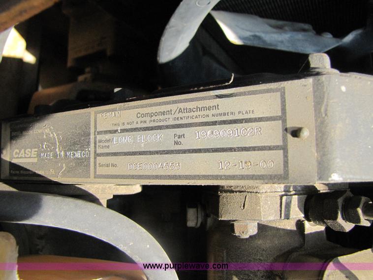 image for item 3459 1997 Case 586E rough terrain forklift