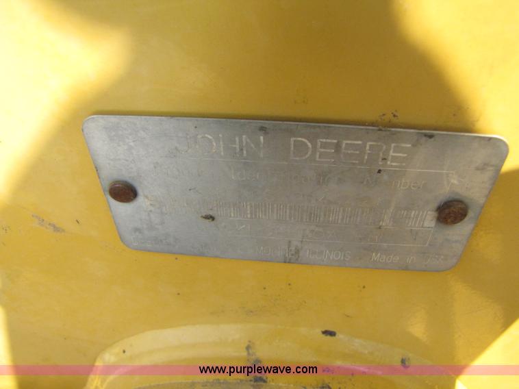image for item 3460 2002 John Deere 310SG backhoe
