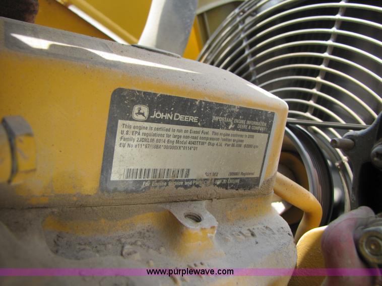 image for item 3460 2002 John Deere 310SG backhoe