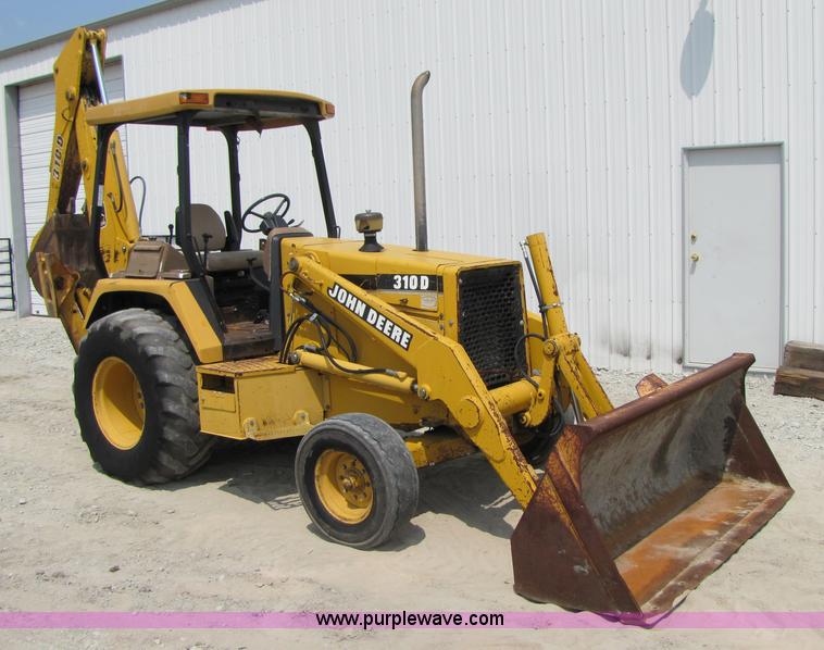 image for item 3461 1996 John Deere 310D backhoe