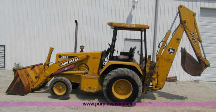 image for item 3461 1996 John Deere 310D backhoe