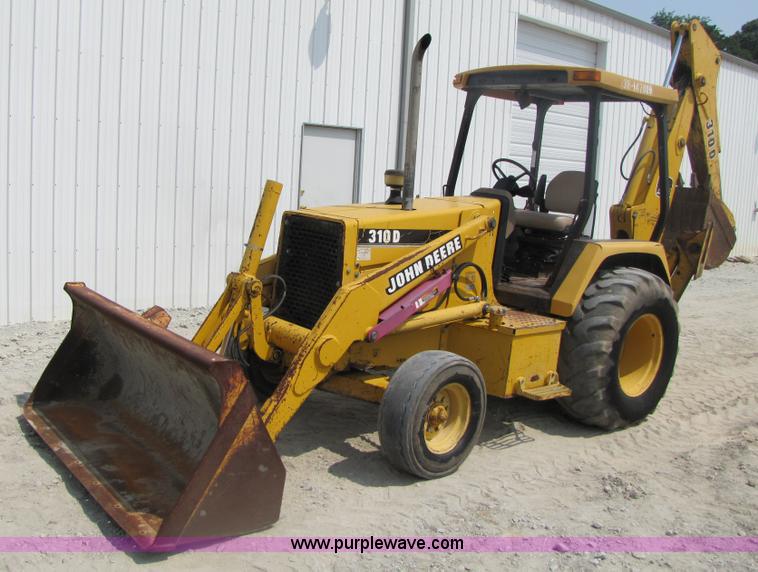 image for item 3461 1996 John Deere 310D backhoe