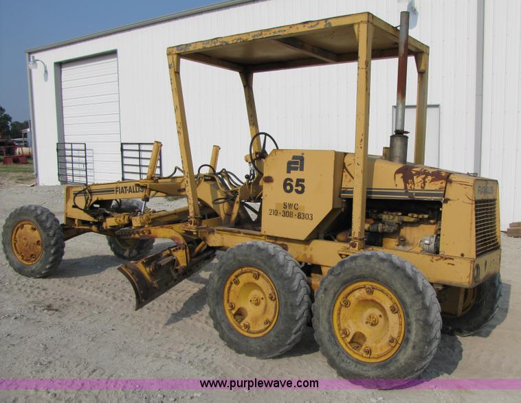 image for item 3466 Fiat-Allis 65 motor grader