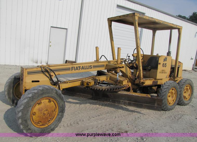 image for item 3466 Fiat-Allis 65 motor grader