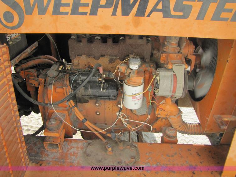 image for item 3467 Waldon SweepMaster street sweeper