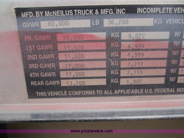 image for item 3879 1997 Kenworth W900 dump truck