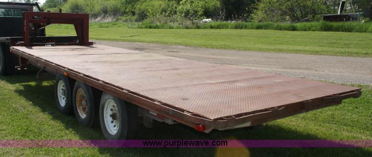 image for item 4976 1998 Neal goose neck dump trailer