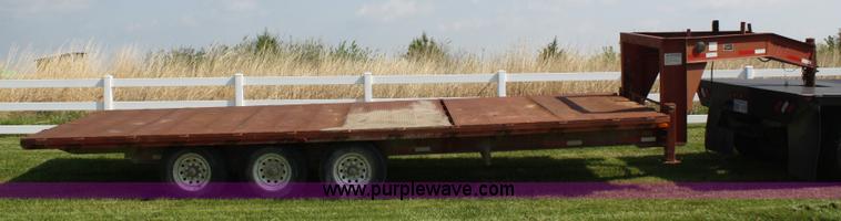 image for item 4976 1998 Neal goose neck dump trailer