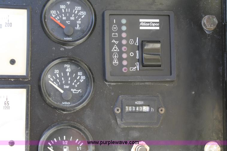 image for item 5036 2004 Atlas Copco QAS-58JD portable generator