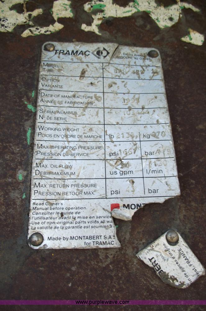 image for item 5513 1995 Tramac BRH625 breaker