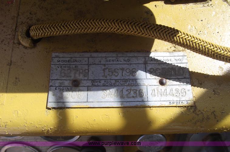 image for item 5517 1976 Caterpillar 627B scraper
