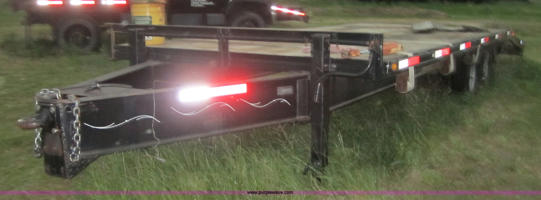 2006 Starlite 24' flatbed trailer in Grove, OK Item 3884 sold