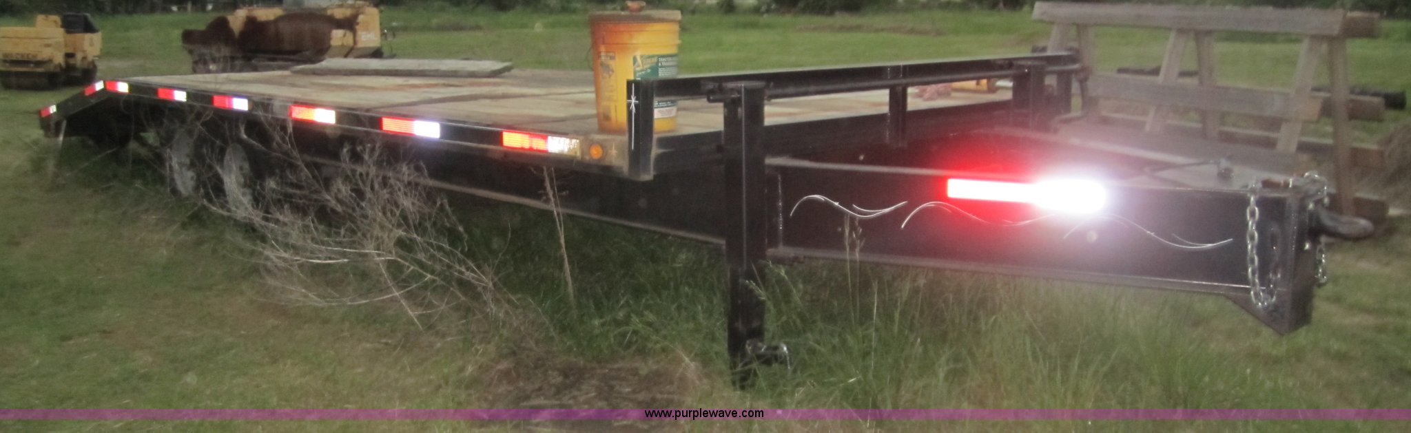 2006 Starlite 24' flatbed trailer in Grove, OK Item 3884 sold