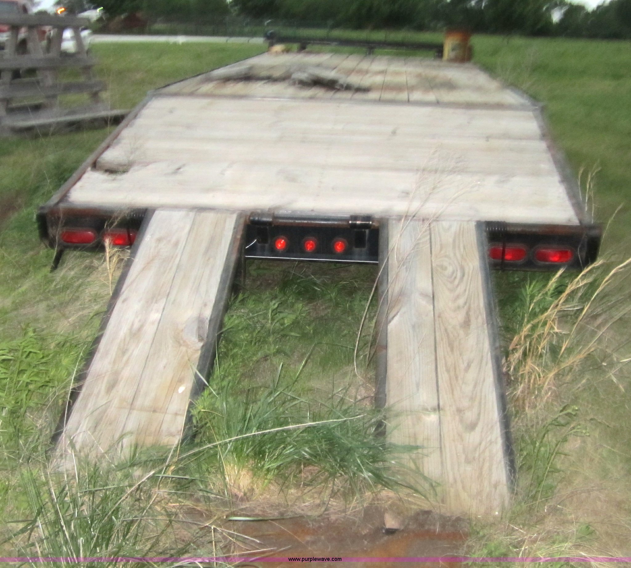 2006 Starlite 24' flatbed trailer in Grove, OK Item 3884 sold