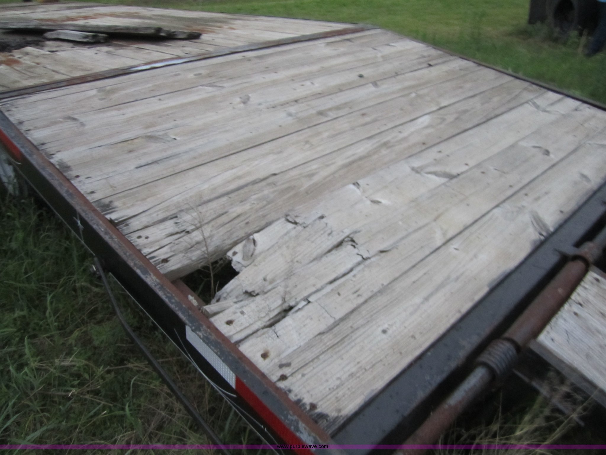 2006 Starlite 24' flatbed trailer in Grove, OK Item 3884 sold