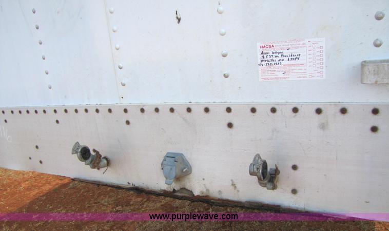 image for item 3475 1986 Wilson 42' aluminum convertible grain trailer