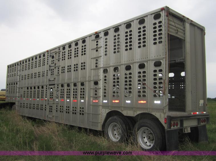 image for item 3713 1991 Wilson PSPCL-302 48' semi stock trailer