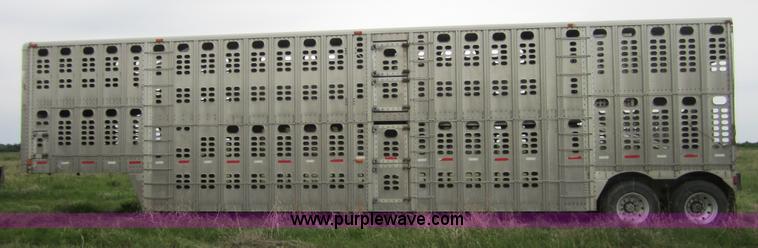 image for item 3713 1991 Wilson PSPCL-302 48' semi stock trailer