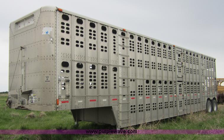 image for item 3713 1991 Wilson PSPCL-302 48' semi stock trailer