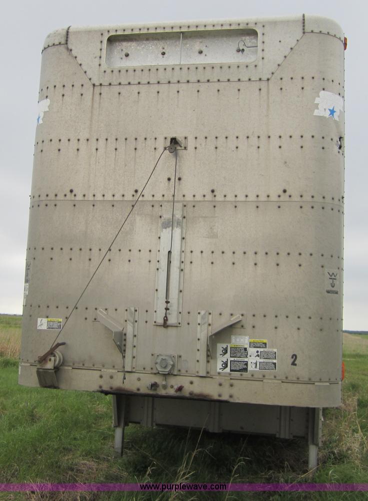 image for item 3713 1991 Wilson PSPCL-302 48' semi stock trailer