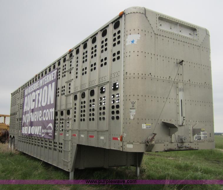 image for item 3713 1991 Wilson PSPCL-302 48' semi stock trailer