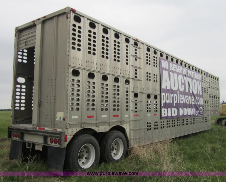 image for item 3713 1991 Wilson PSPCL-302 48' semi stock trailer