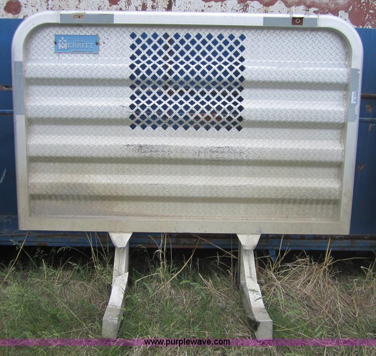 image for item 3889 Merritt aluminum cab guard with window