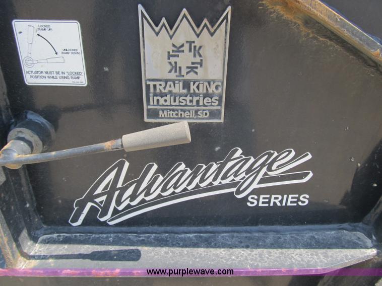 image for item 4148 2005 Trail King TK70HT Hydratail trailer