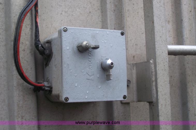 image for item 7372 2002 Farris 24' aluminum pup trailer