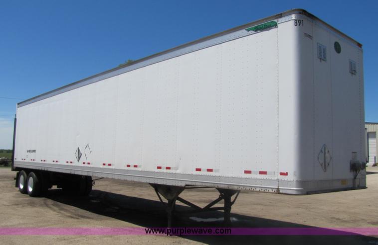 image for item 8489 2001 Great Dane 48' dry van semi trailer