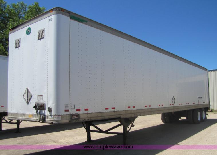 image for item 8490 2001 Great Dane 48' dry van semi trailer