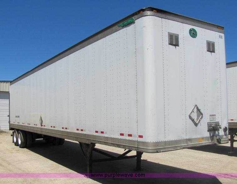 image for item 8490 2001 Great Dane 48' dry van semi trailer