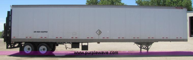 image for item 8492 1999 Great Dane 48' dry van semi trailer