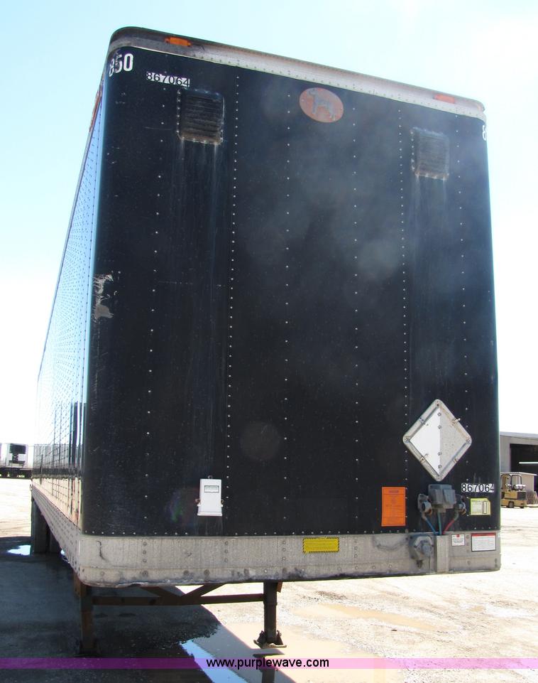 image for item 8493 Great Dane 48' dry van semi trailer