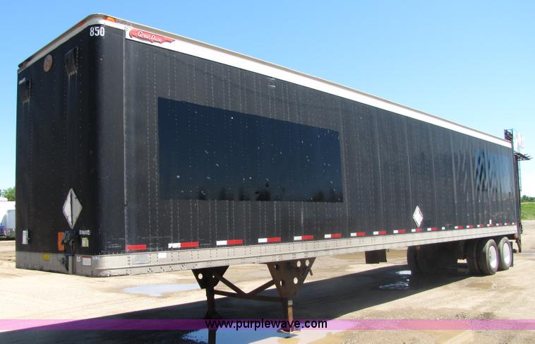 image for item 8493 Great Dane 48' dry van semi trailer