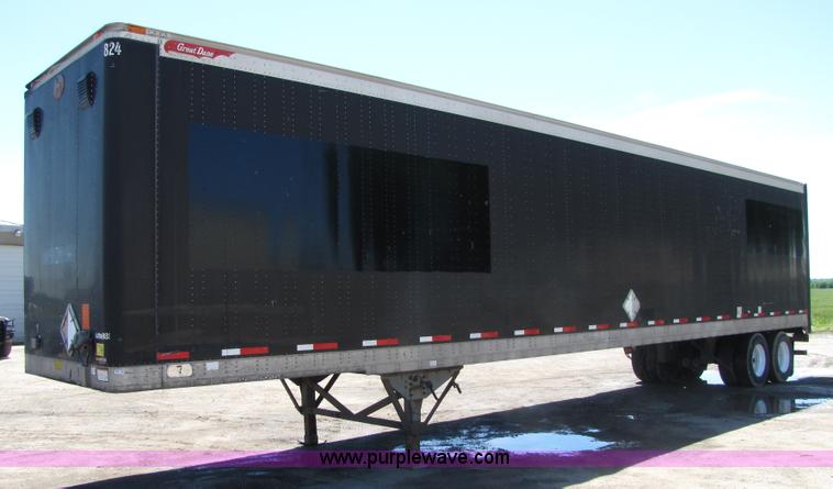 image for item 8494 1999 Great Dane 48' dry van semi trailer