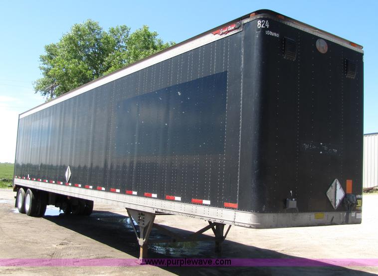 image for item 8494 1999 Great Dane 48' dry van semi trailer