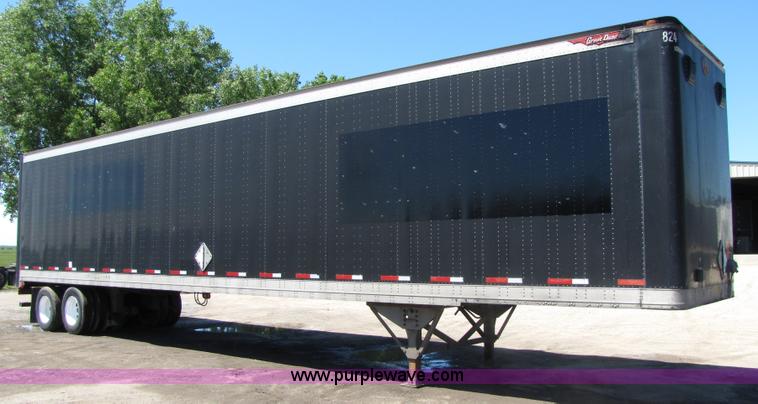 image for item 8494 1999 Great Dane 48' dry van semi trailer