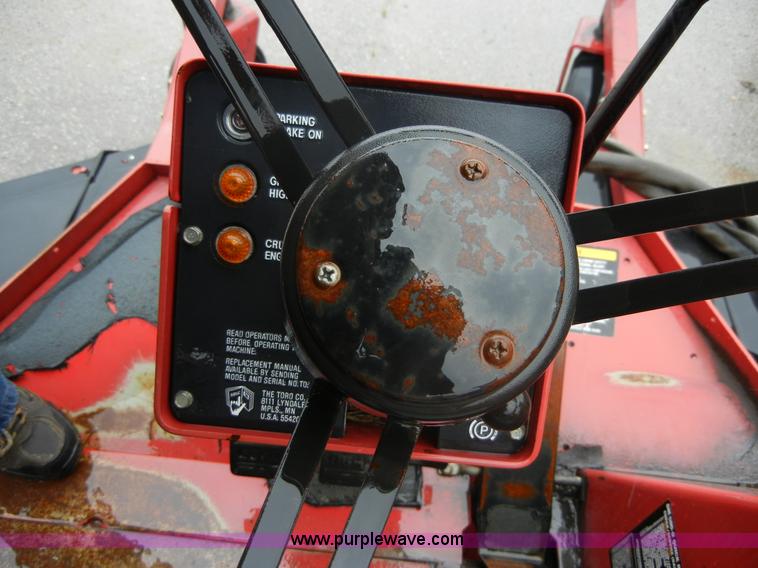 image for item 2254 Toro GroundMaster 580-D wing deck lawn mower