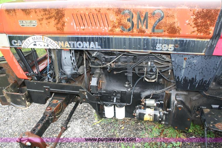 image for item 2259 1992 Case 595 tractor