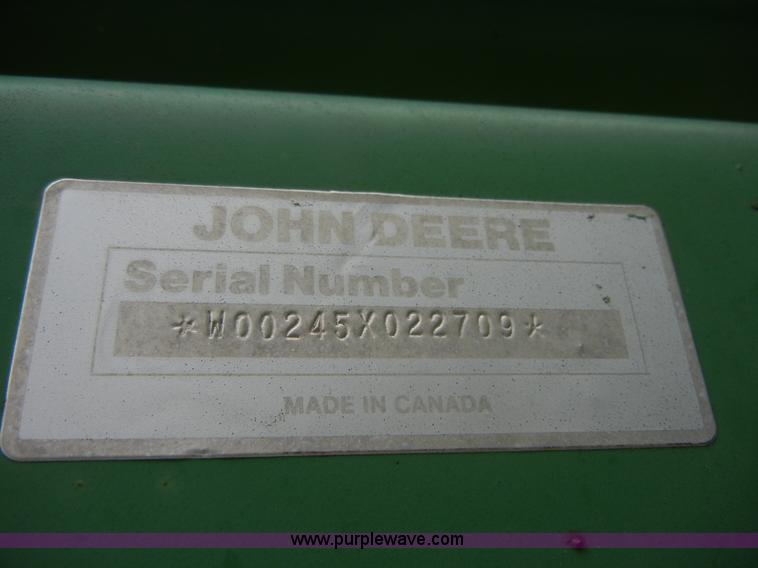 image for item 2304 John Deere 245 loader bucket