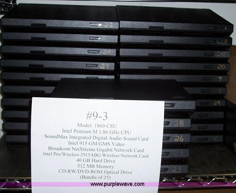 image for item 4474 (90) IBM Thinkpad 1860-C8U laptop computers