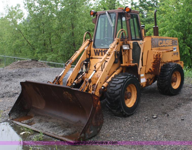image for item 4652 1987 Case W11B wheel loader