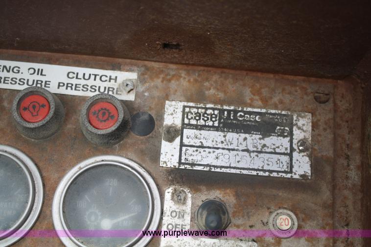 image for item 4652 1987 Case W11B wheel loader