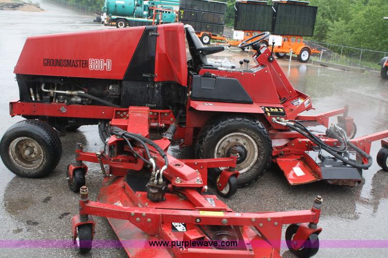 image for item 4655 Toro GroundMaster 580-D wing deck lawn mower