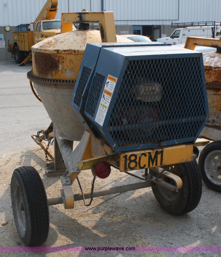 1990 Stone 95CM concrete mixer in Kansas City, KS | Item 5117 sold ...