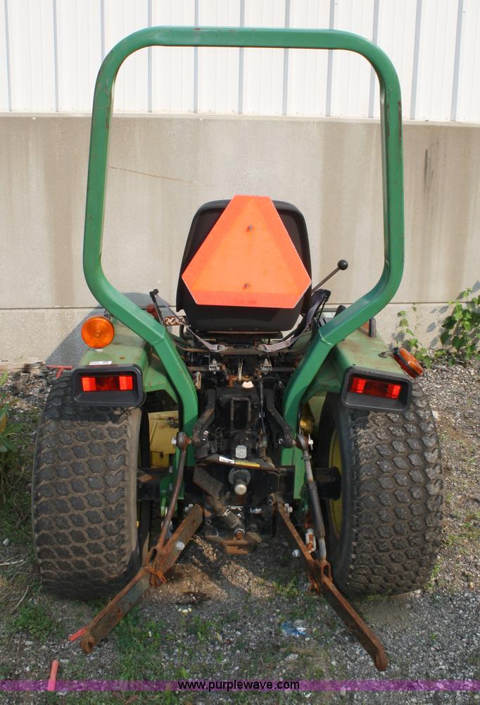 image for item 5121 1990 John Deere 755D garden tractor