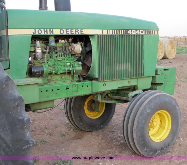 image for item 1216 1981 John Deere 4840 tractor