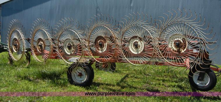 image for item 2283 Hesston 12 wheel rake